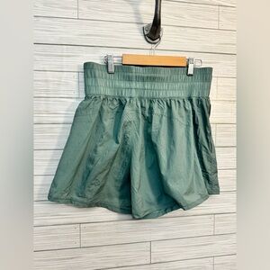 Sage Lululemon Running Shorts